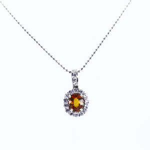 Yellow Sapphire Pendant