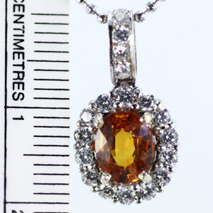 Yellow Sapphire Pendant